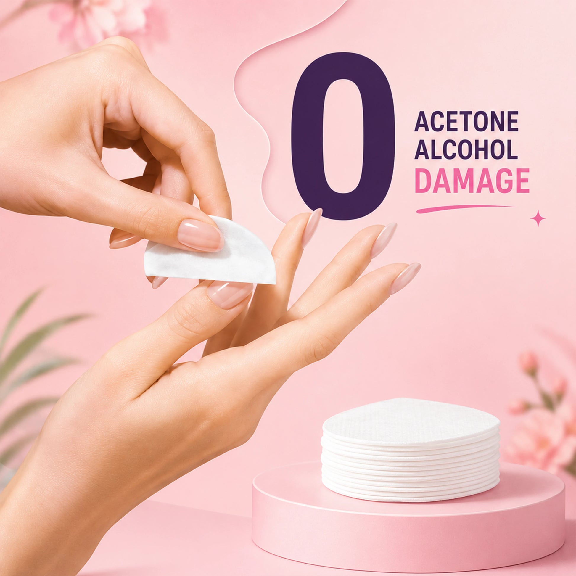 Nail Polish Remover Wipes – 30 Wipes