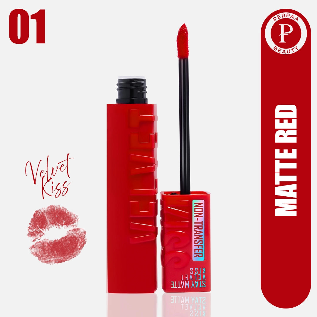 Velvet Kiss Matte Liquid Lipstick