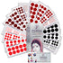 PERPAA Premium Velvet Sticker Kumkum Bindi for Women & Girls Each Box in 16 Flaps with 4 colour