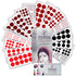 PERPAA Premium Velvet Sticker Kumkum Bindi for Women & Girls Each Box in 16 Flaps with 4 colour