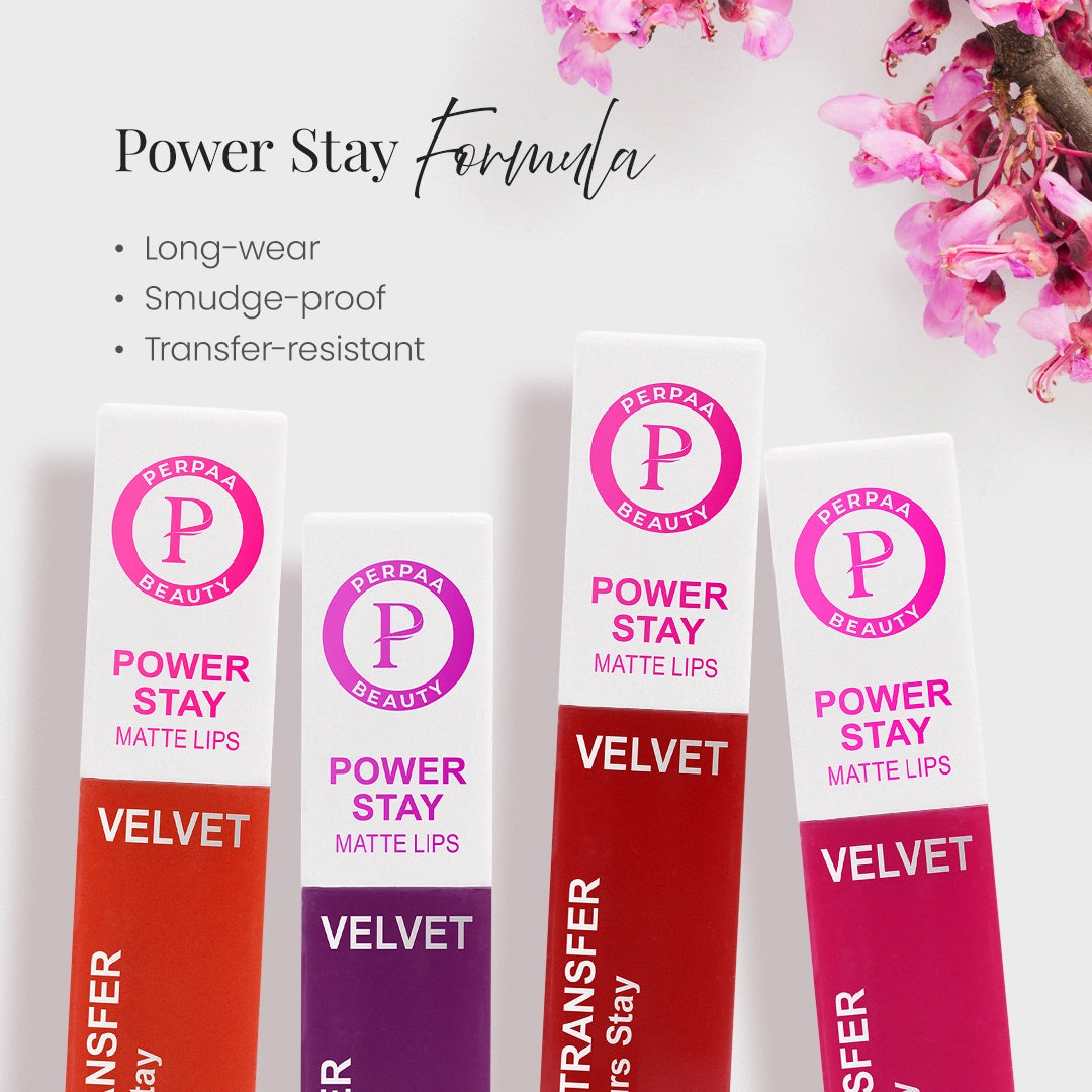 Power Stay Liquid Lipstick- Pack of 8