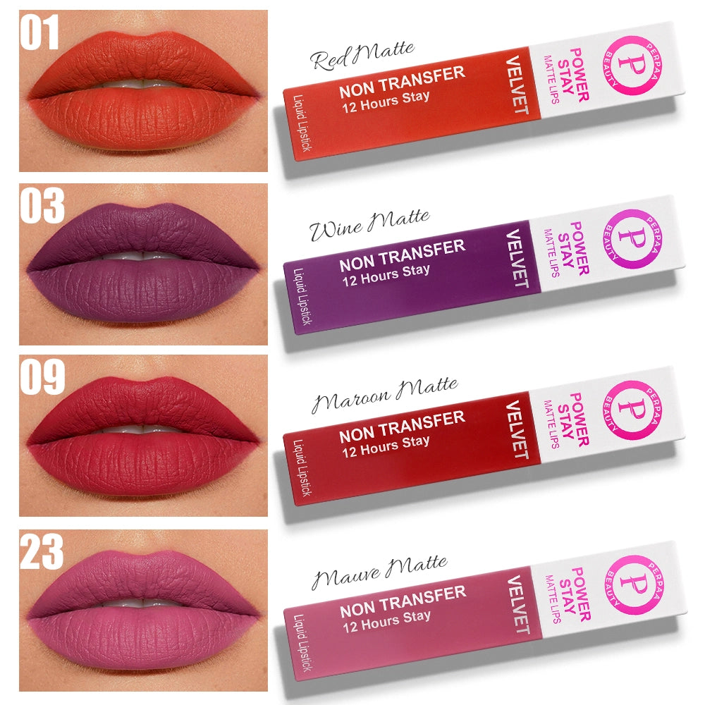 Power Stay Liquid Matte Lipstick (Set of 4)