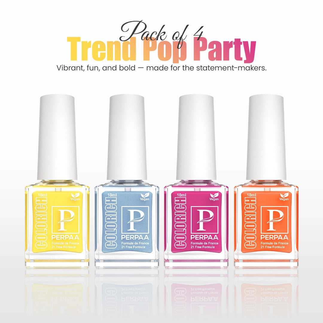 Colorich Nail Paint - Pack of 4