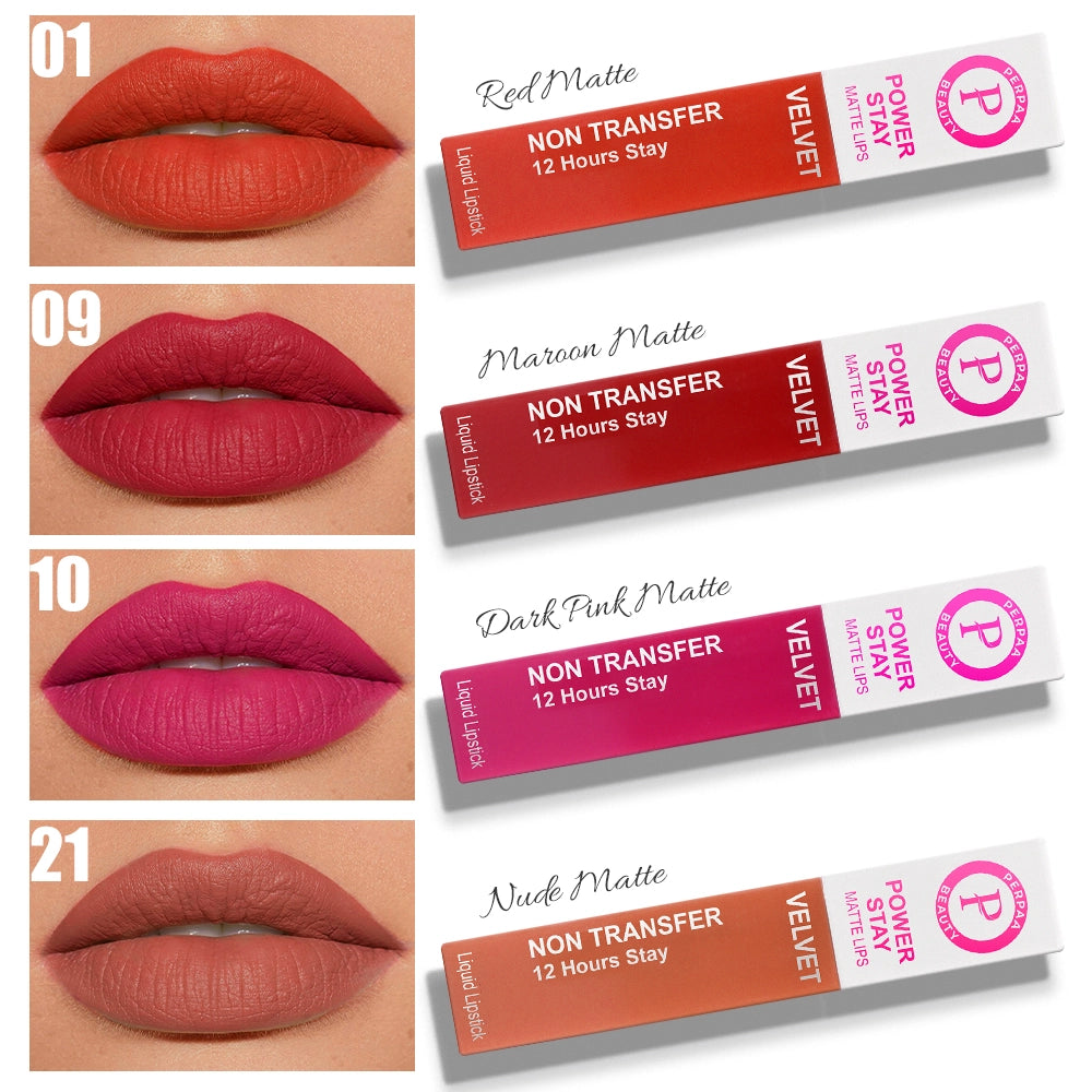 Power Stay Liquid Matte Lipstick (Set of 4)