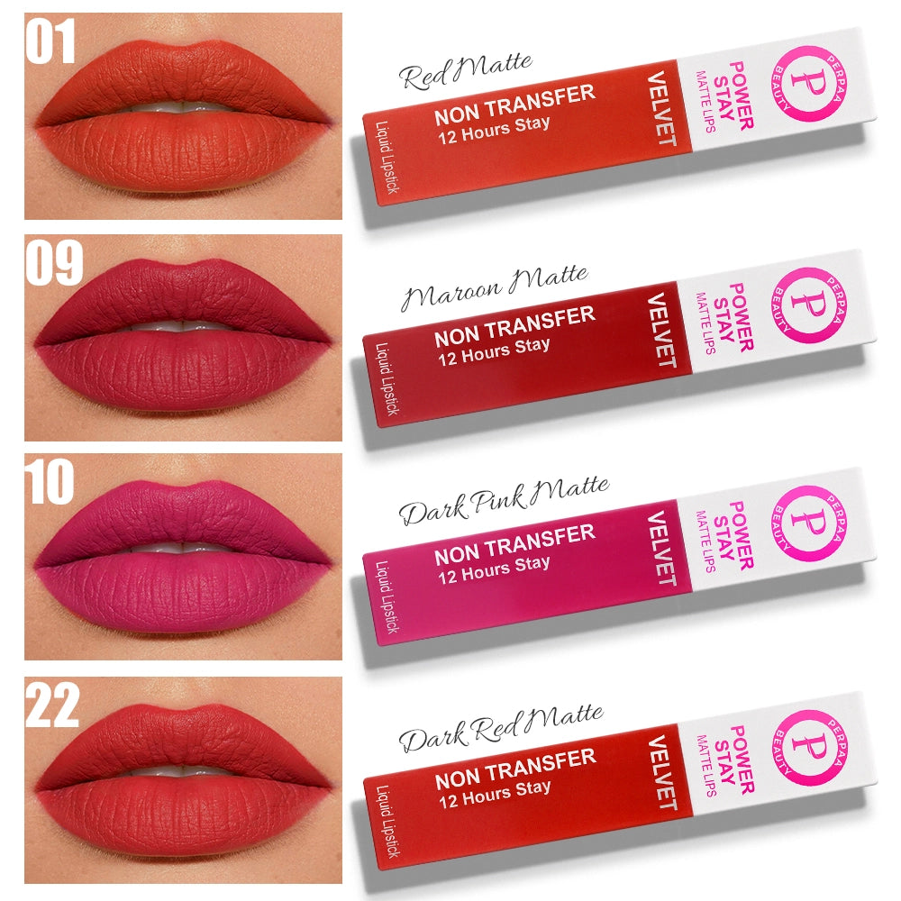 Power Stay Liquid Matte Lipstick (Set of 4)