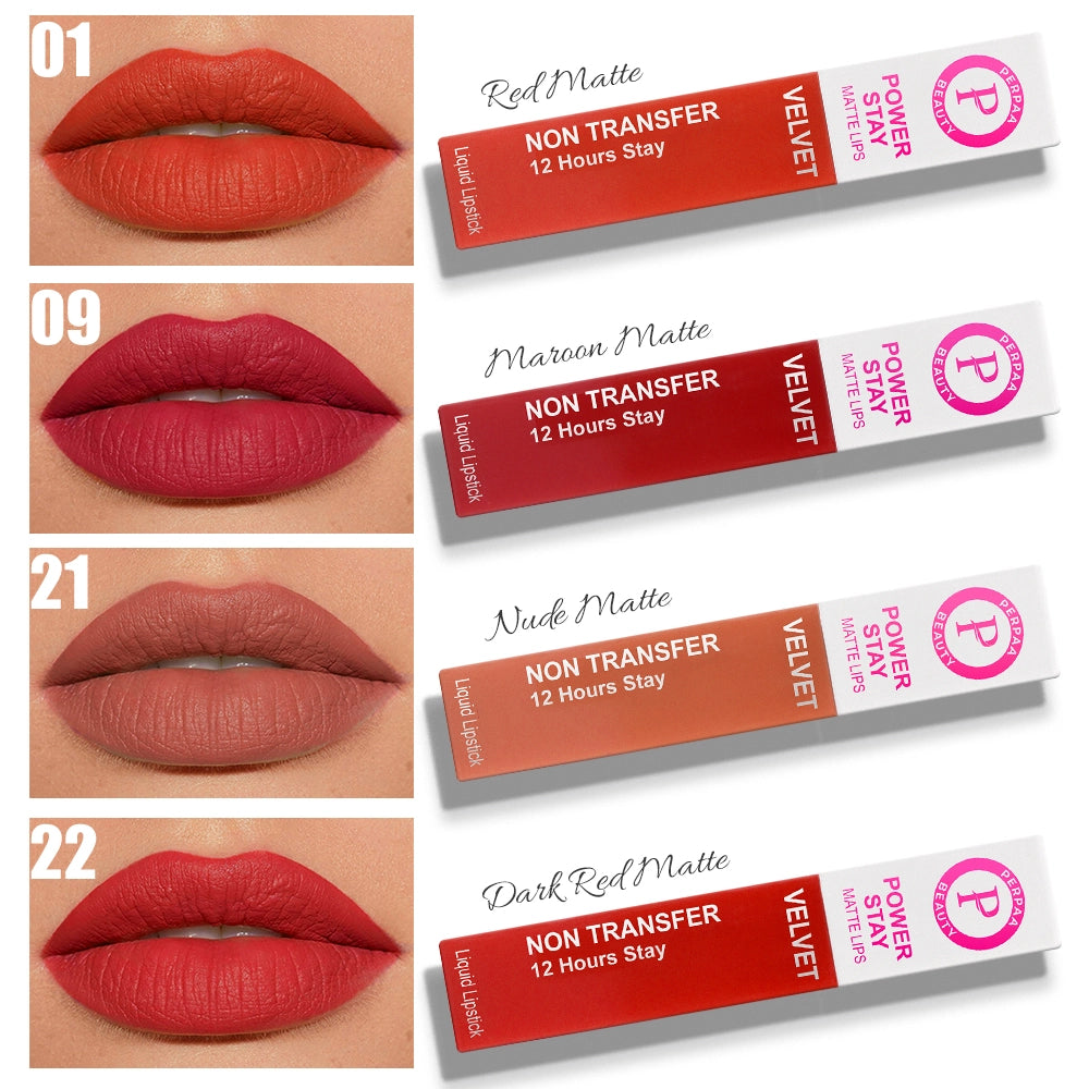Power Stay Liquid Matte Lipstick (Set of 4)