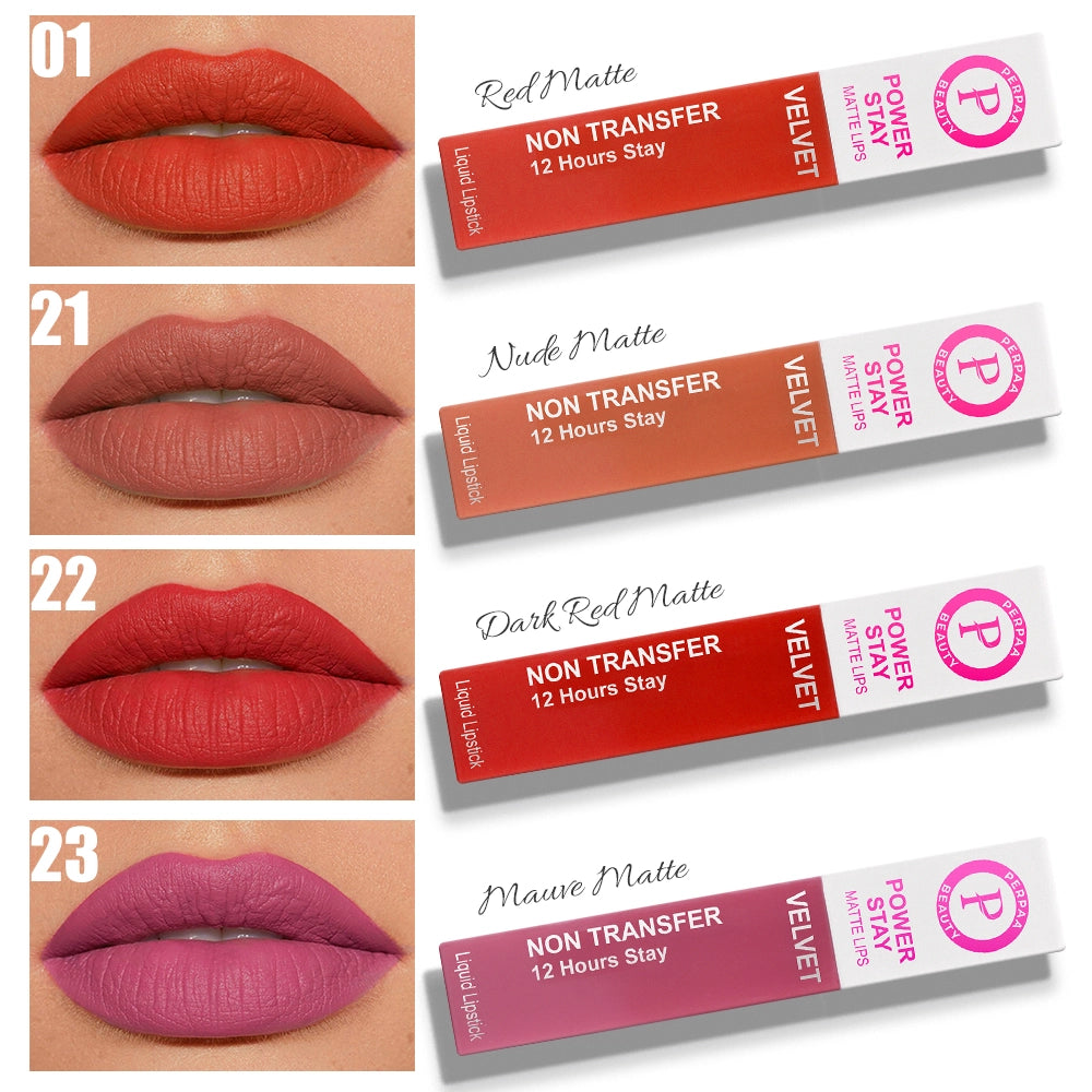 Power Stay Liquid Matte Lipstick (Set of 4)