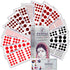 PERPAA Velvet Kumkum Bindi Pack – Traditional Red Bindis in 16 Flaps (Sizes 1 to 12)