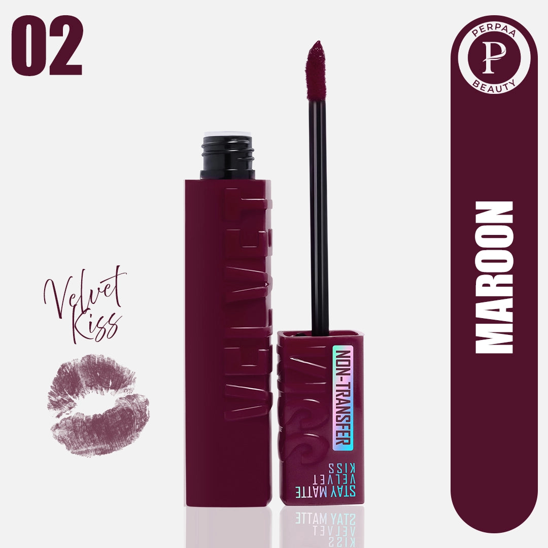 Velvet Kiss Matte Liquid Lipstick