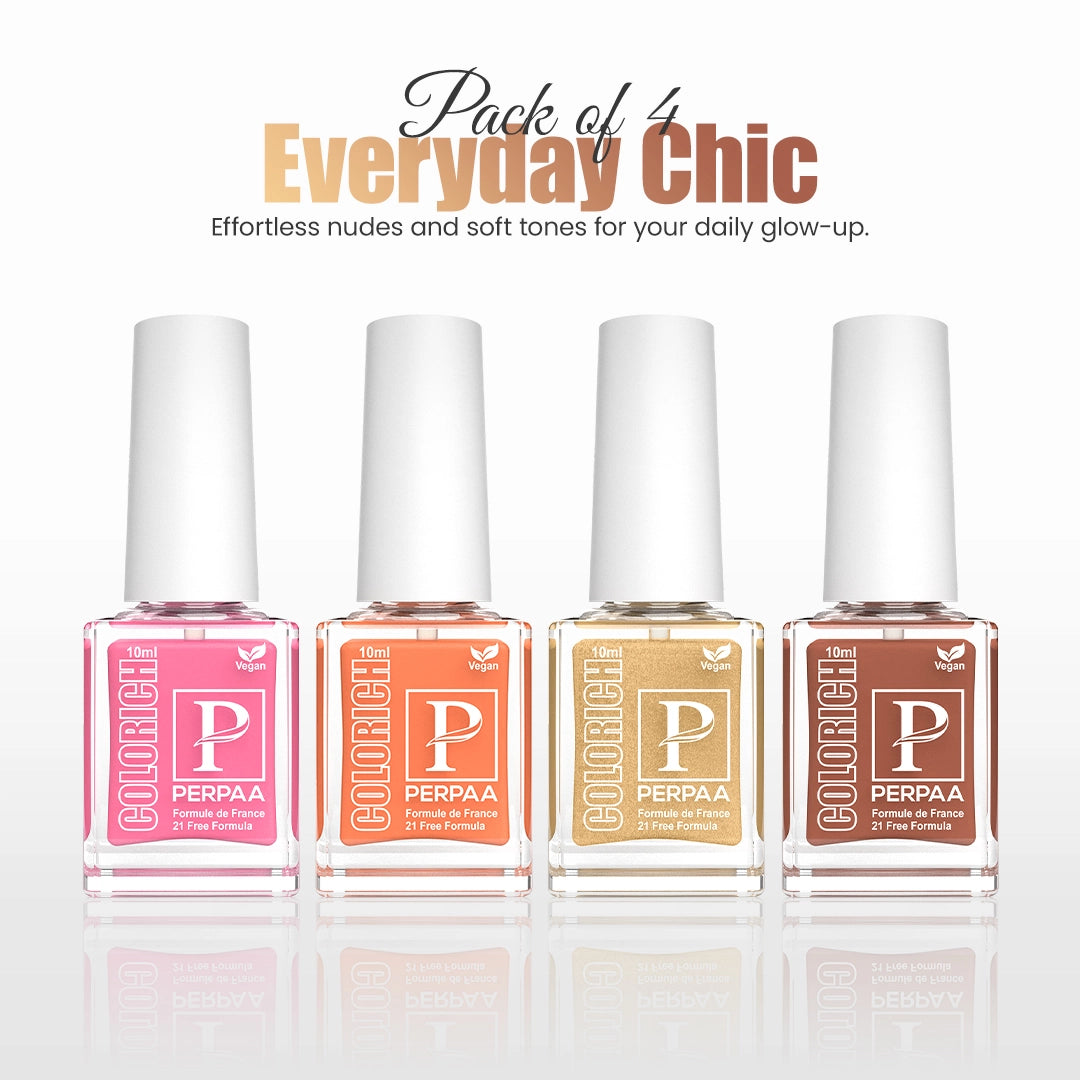 Colorich Nail Paint - Pack of 4