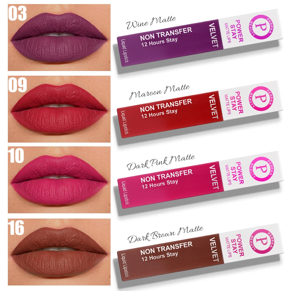Power Stay Liquid Matte Lipstick (Set of 4)