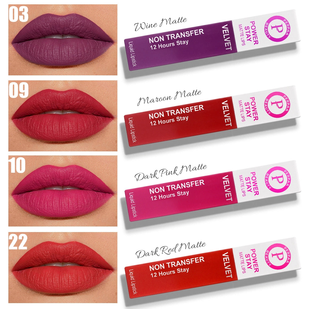 Power Stay Liquid Matte Lipstick (Set of 4)