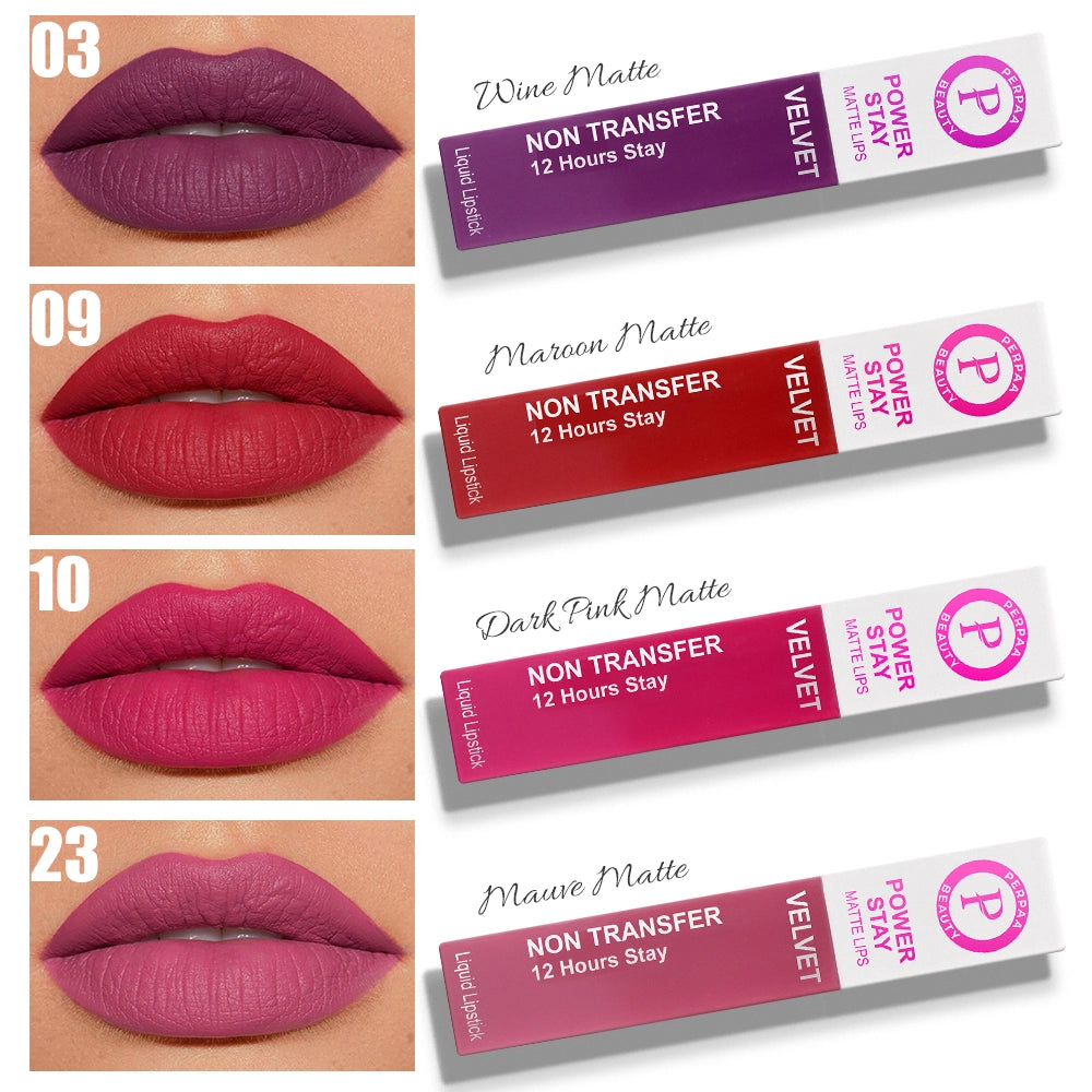 Power Stay Liquid Matte Lipstick (Set of 4)