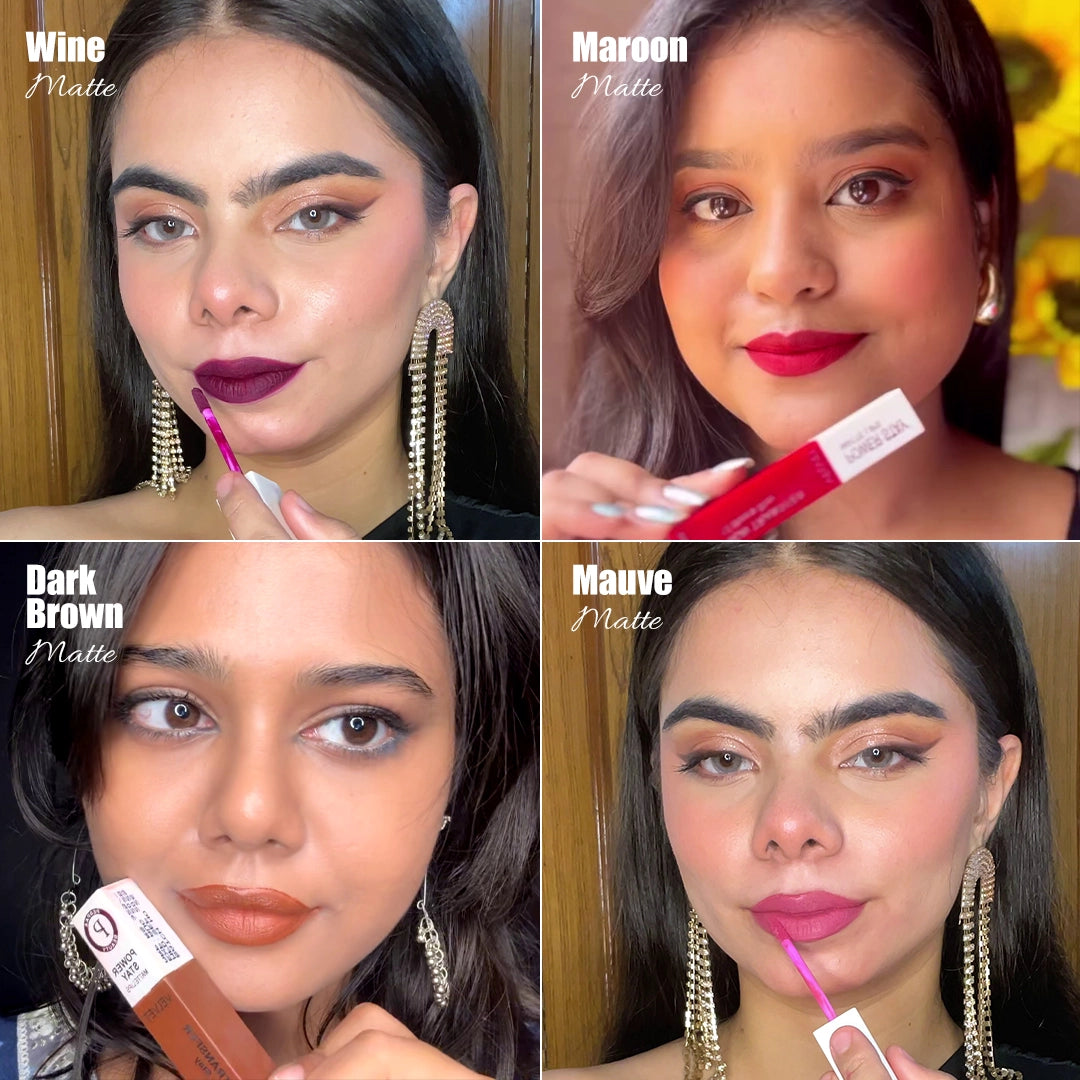 Power Stay Liquid Matte Lipstick (Set of 4)