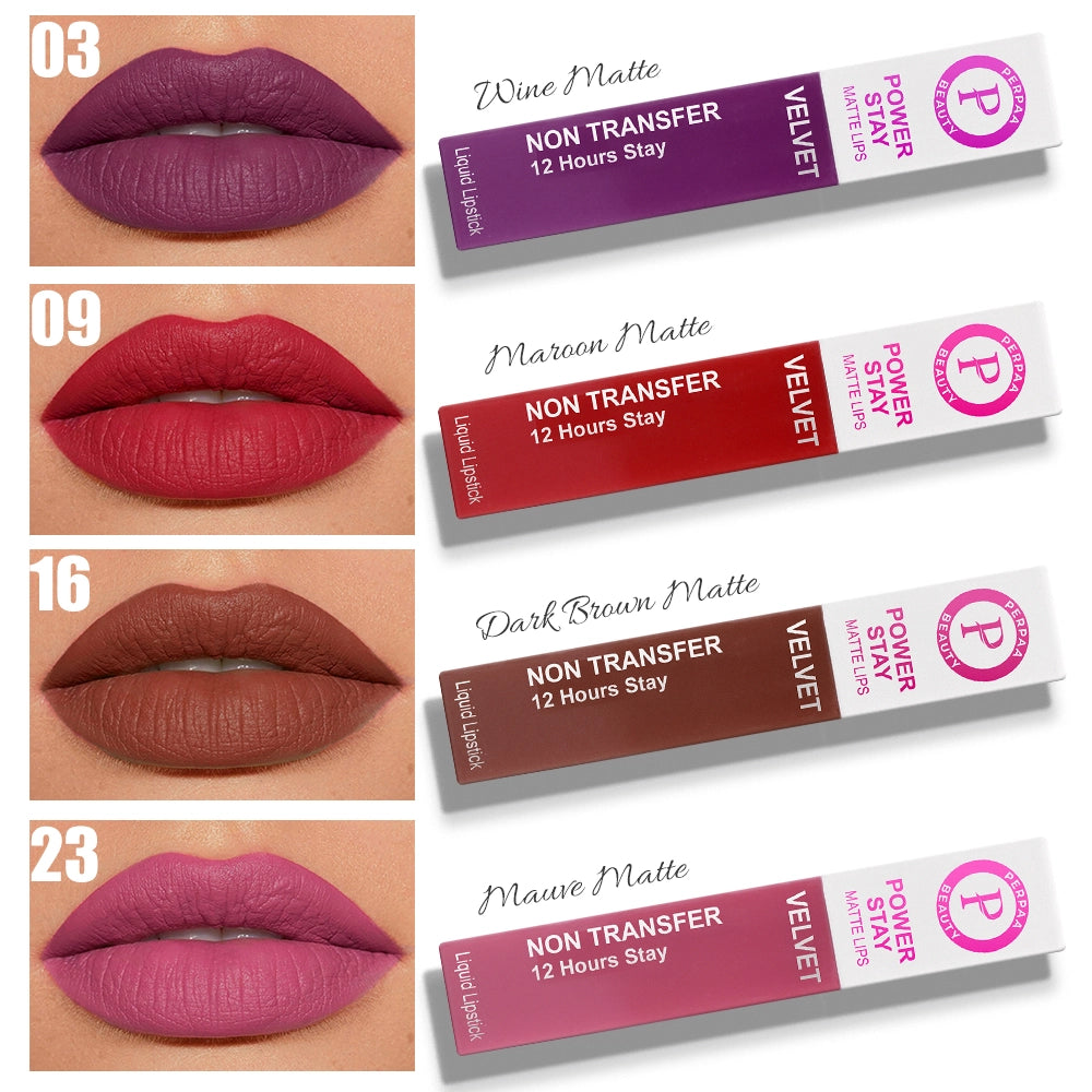 Power Stay Liquid Matte Lipstick (Set of 4)