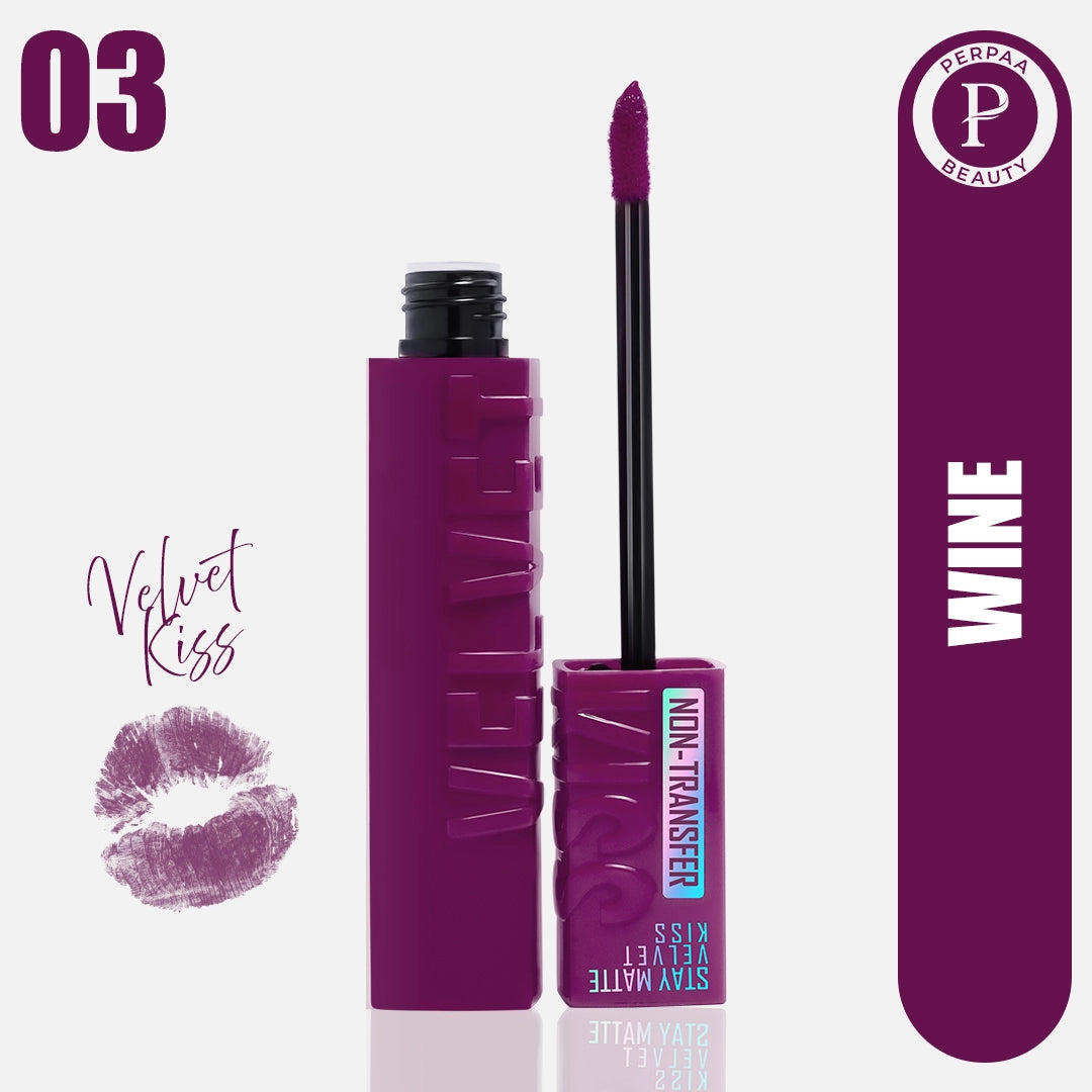 Velvet Kiss Matte Liquid Lipstick