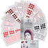 PERPAA Velvet Kumkum Bindi Pack – 16 Flaps, All Sizes