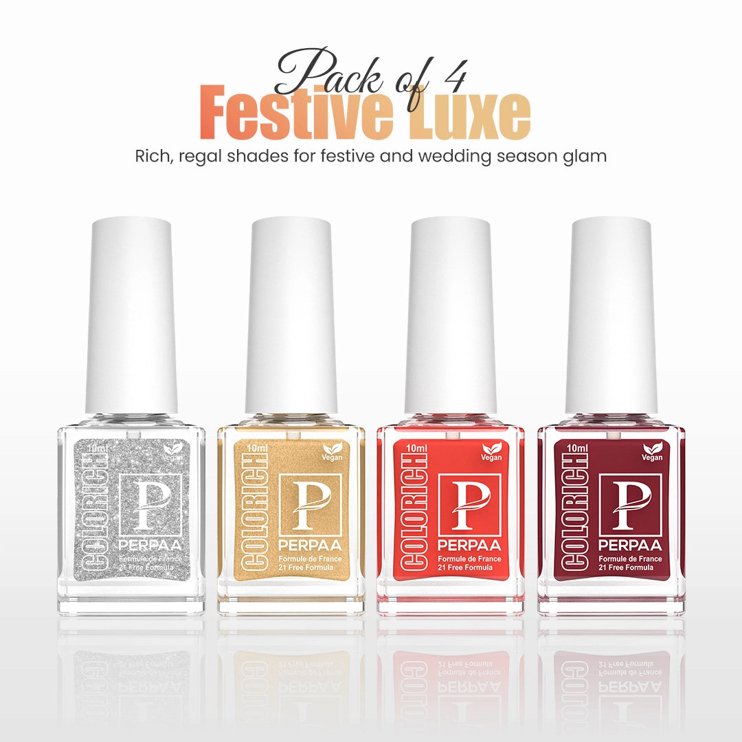 Colorich Nail Paint - Pack of 4