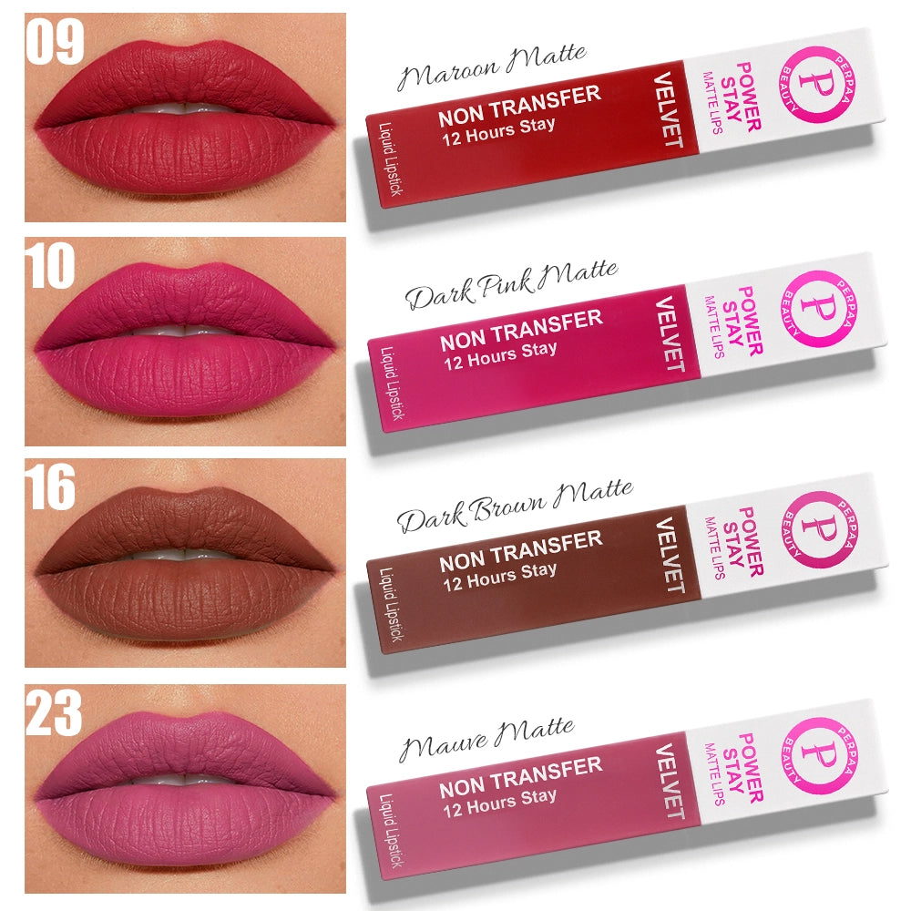 Power Stay Liquid Matte Lipstick (Set of 4)
