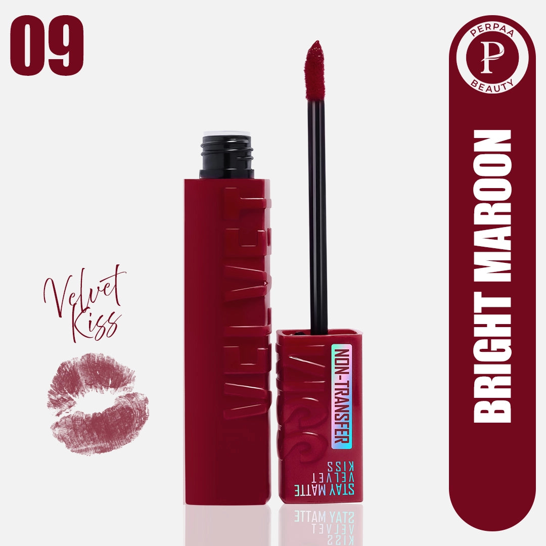 Velvet Kiss Matte Liquid Lipstick