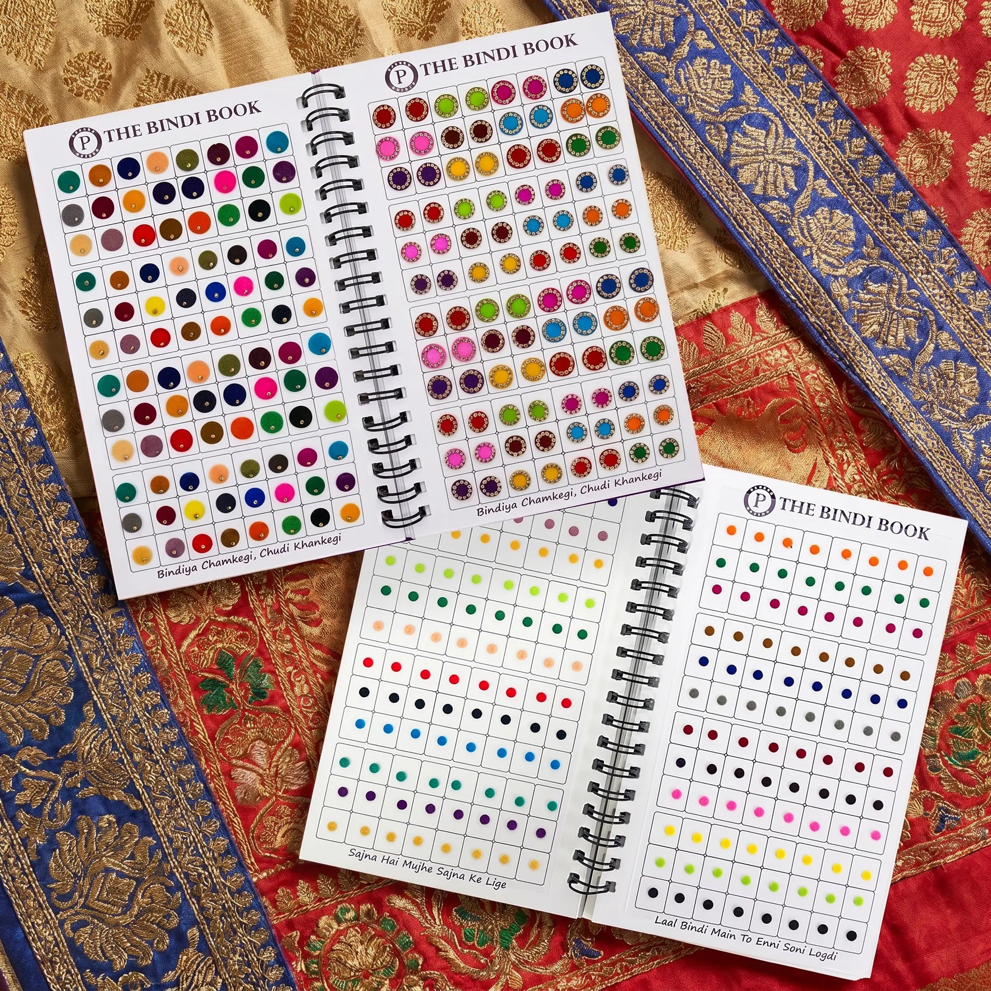 The Bindi Book | Pack of 2 (All-in-One + Plain Round Bindi 3.5mm)