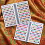 The Bindi Book | Pack of 2 (Stone Border Shape + Parvati Bindi)