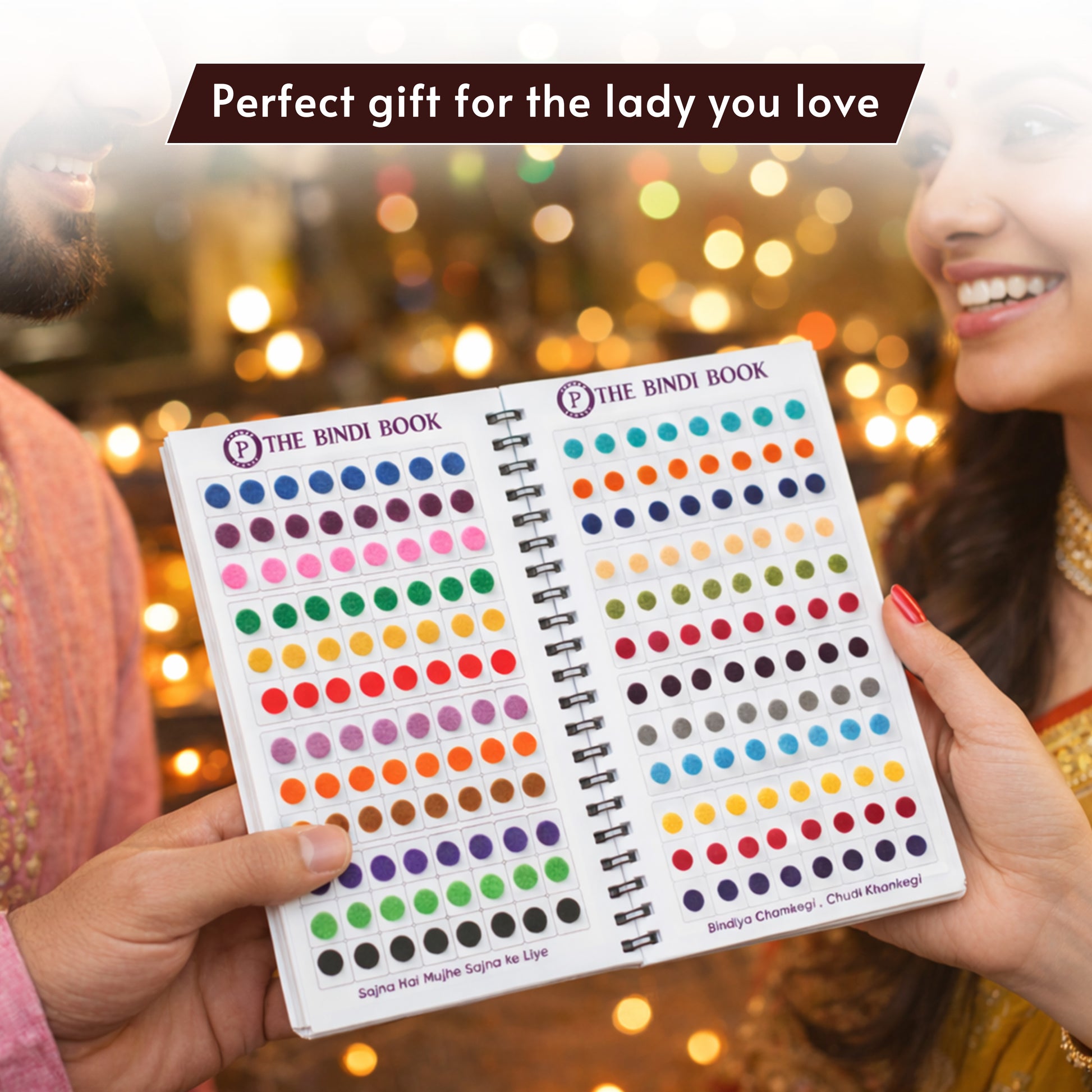 THE BINDI BOOK | Classic Multicolor Round Edition Bindi for Women