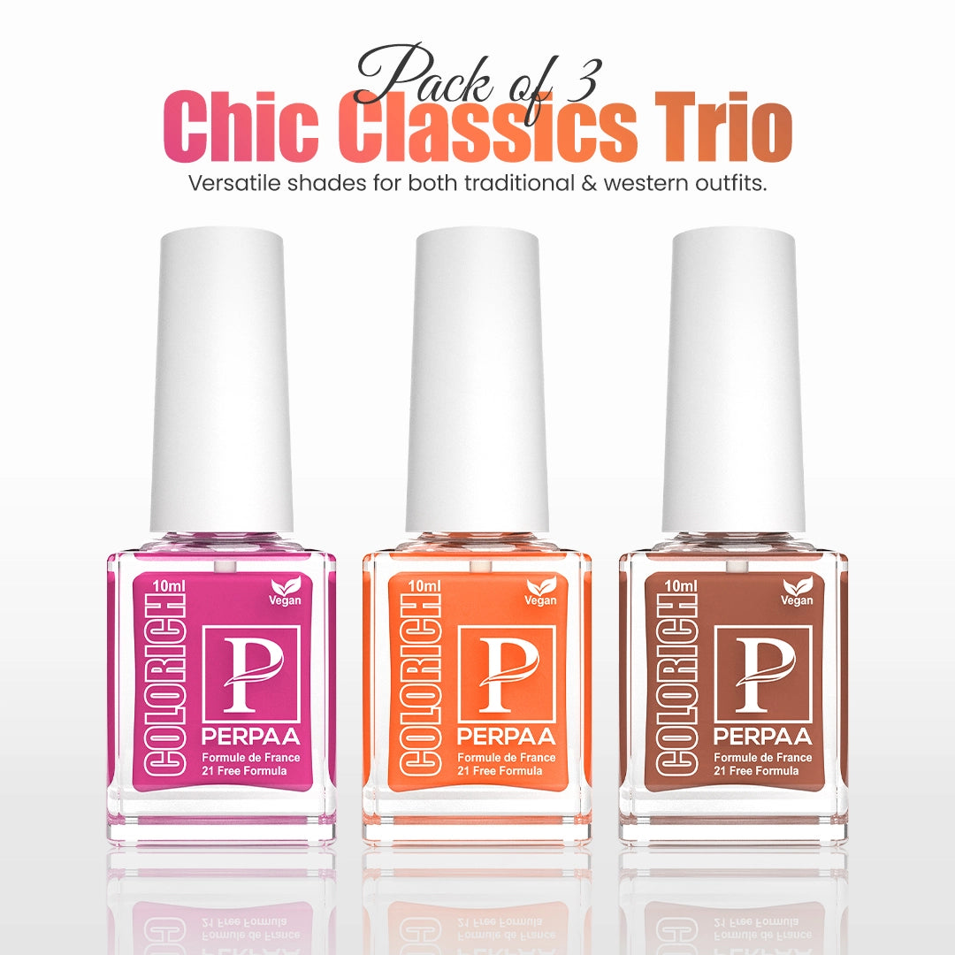 Colorich Nail Paint - Pack of 3