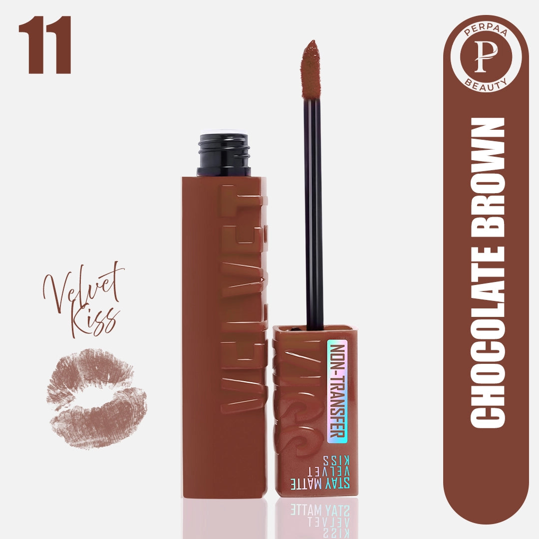 Velvet Kiss Matte Liquid Lipstick