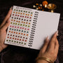 THE BINDI BOOK | Multicolor Round Stone Border Edition