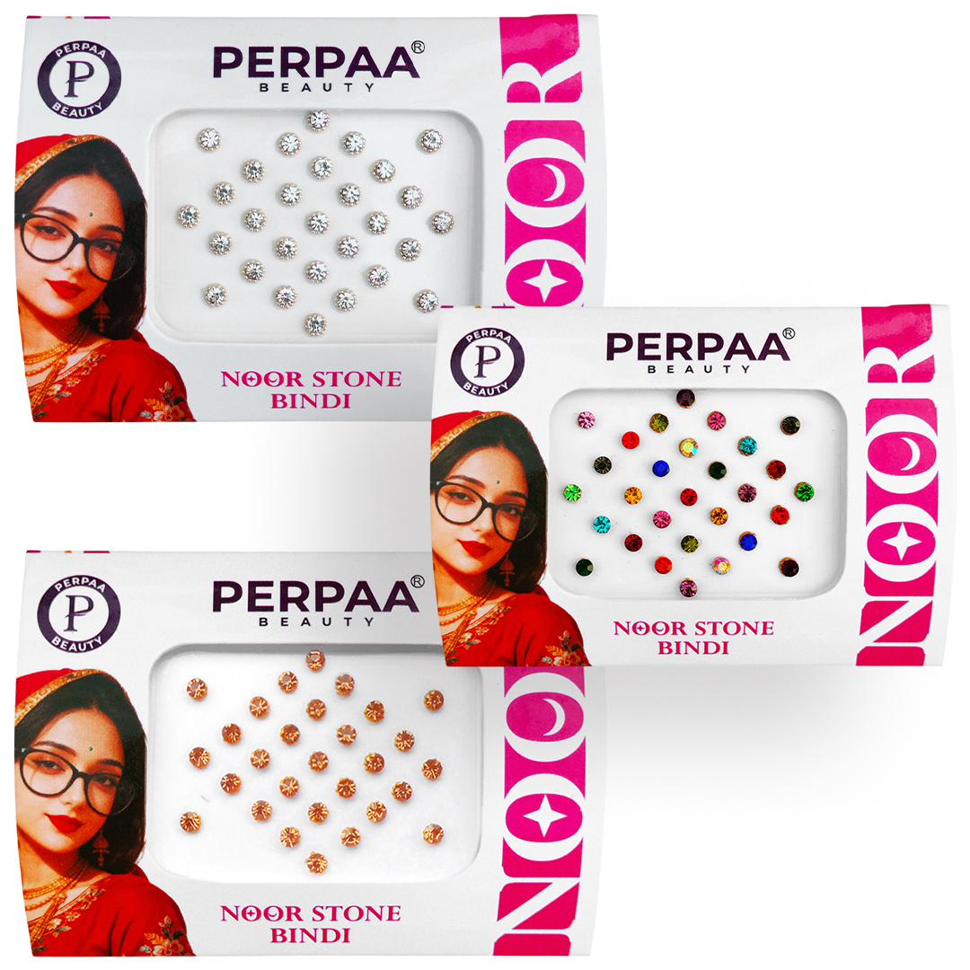 Noor Stone Bindi- Pack of 3