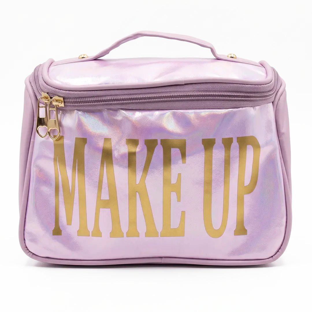 Holographic Makeup Bag