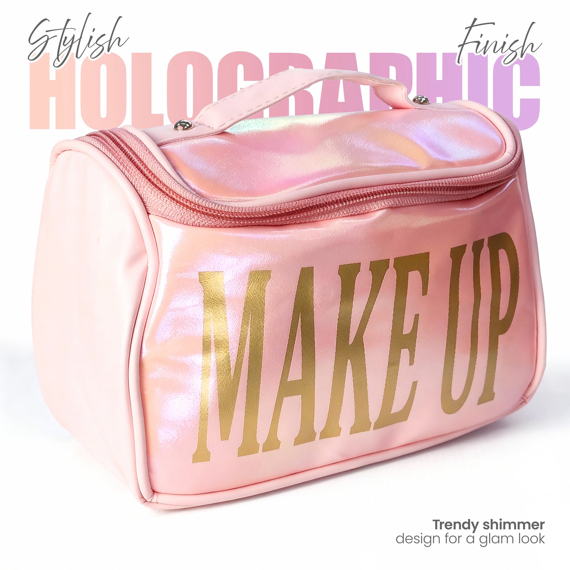 Holographic Makeup Bag