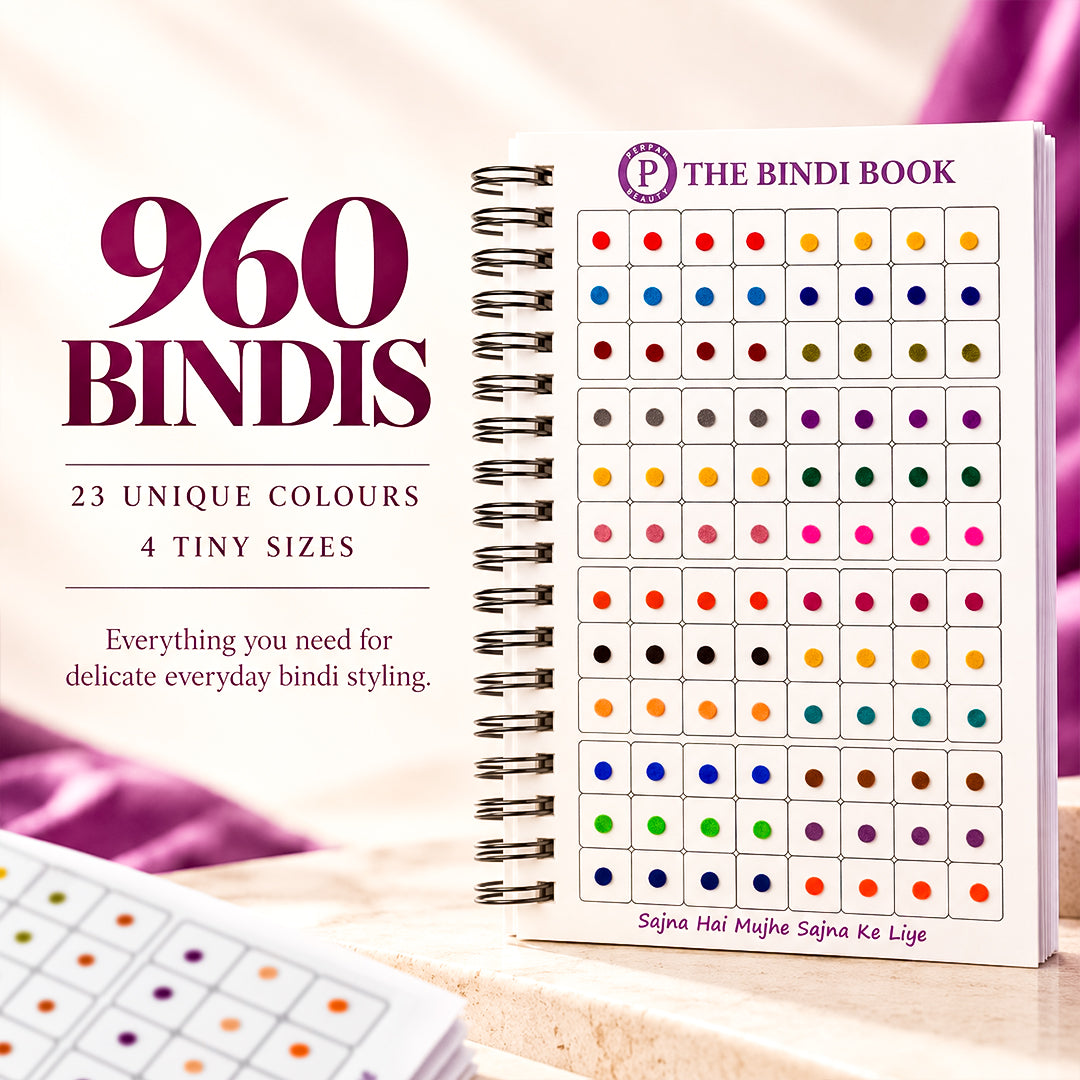 The Bindi Book | Plain Tiny Bindi (Size: 2.5mm - 1.5mm)