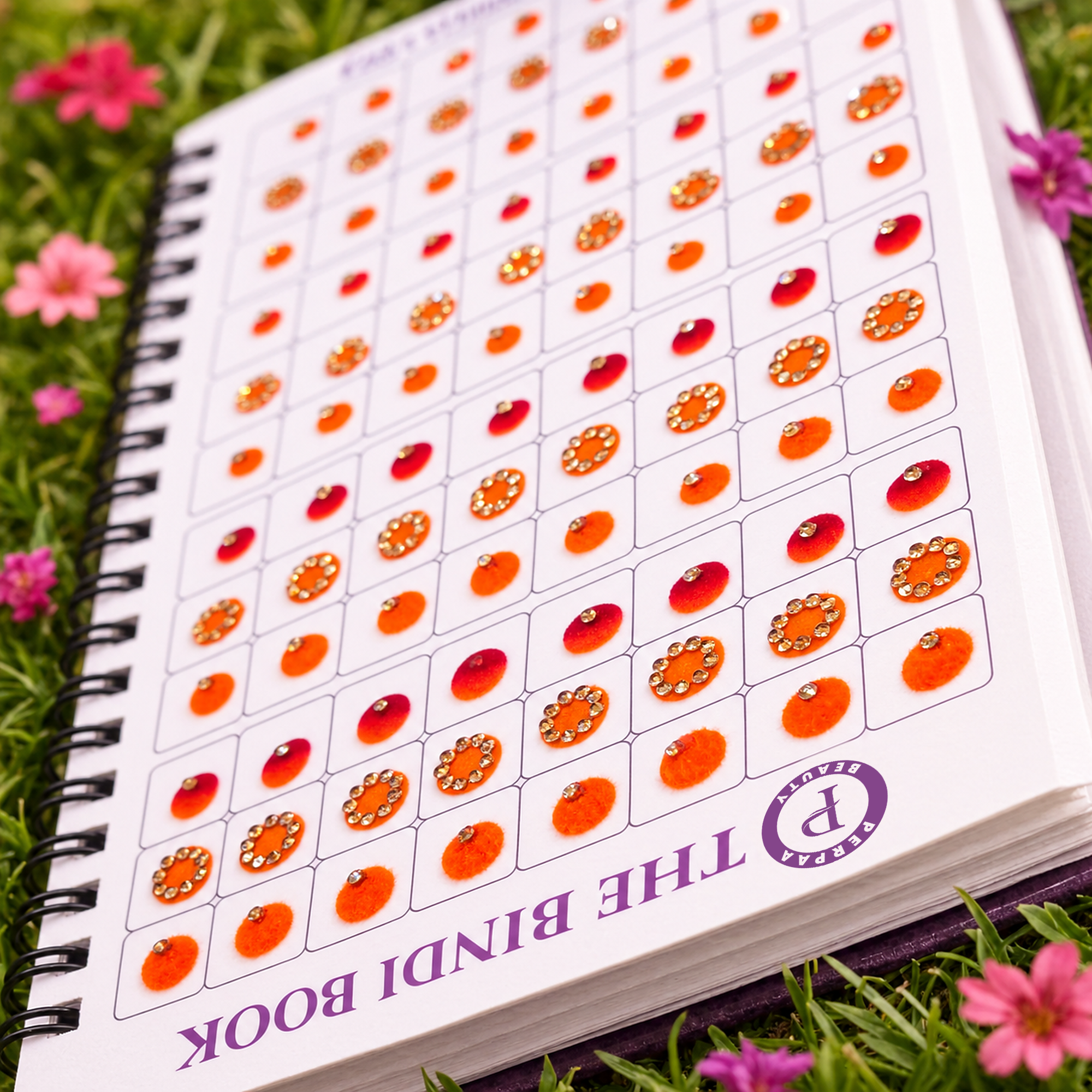 The Bindi Book | Velvet Classic Trio Edition (SB & PVT) Small Size