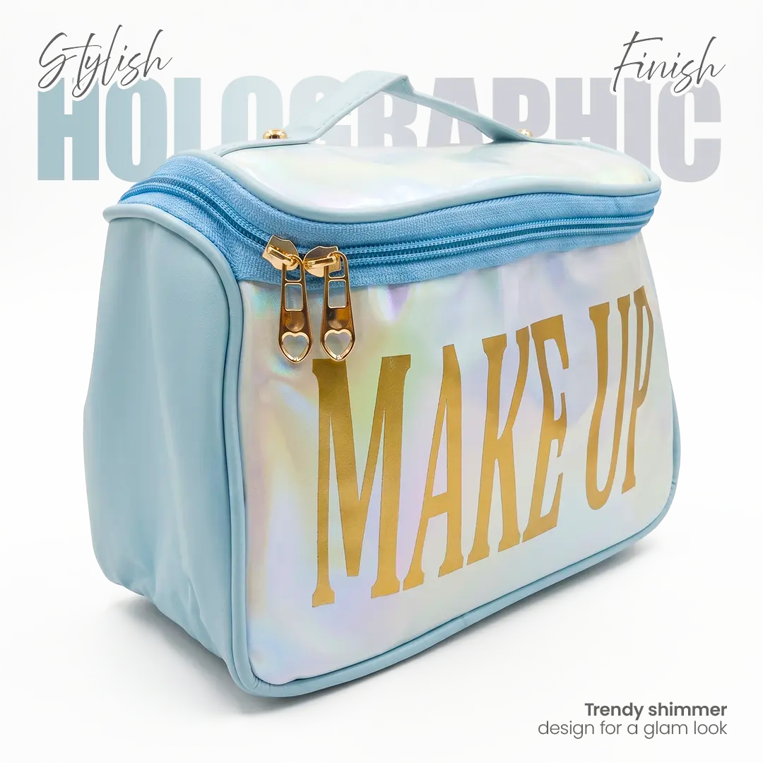 Holographic Makeup Bag