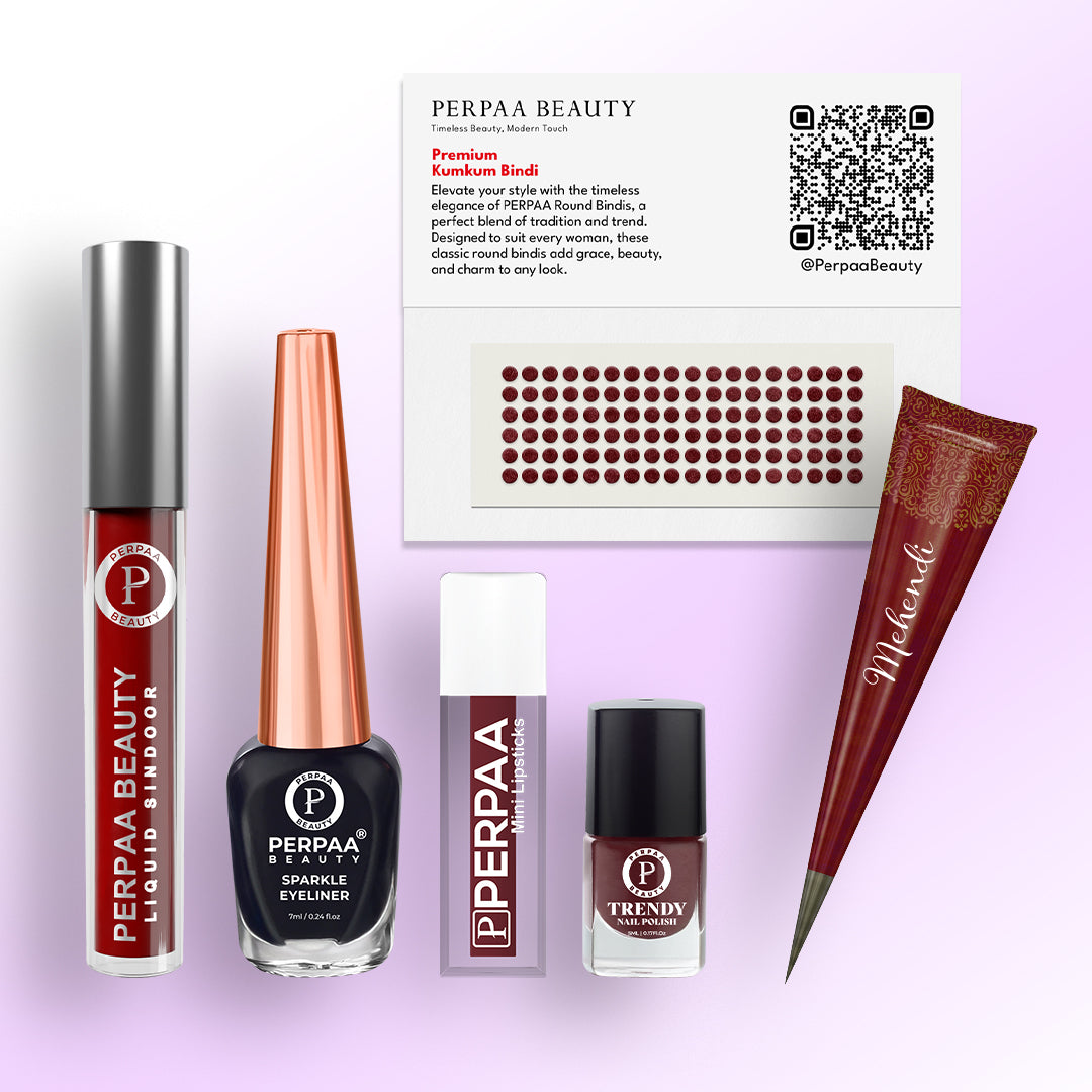 Shringaar Kit | Complete Makeup & Traditional Beauty Kit | 6-in-1 Beauty Combo