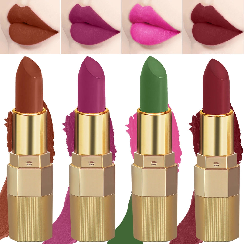 Xpression Creamy Matte Lipstick- Pack of 4
