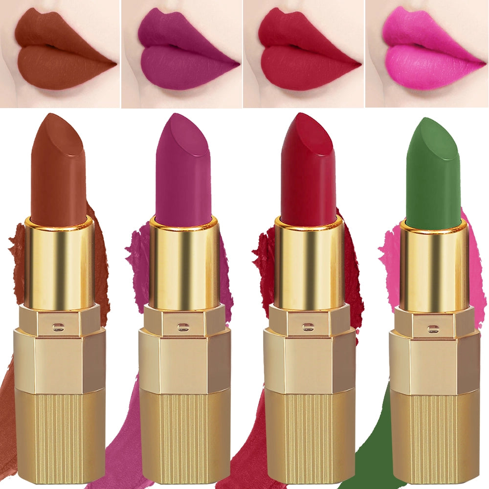 Xpression Creamy Matte Lipstick- Pack of 4