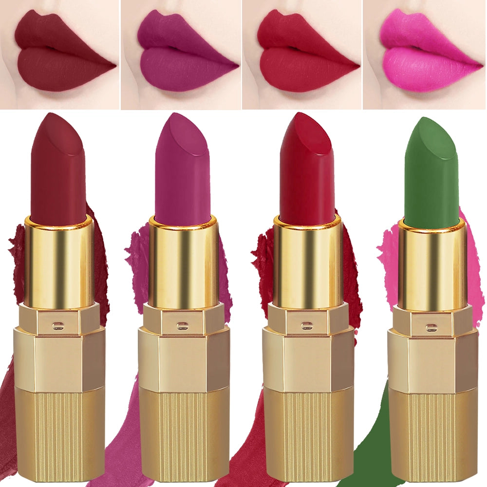 Xpression Creamy Matte Lipstick- Pack of 4