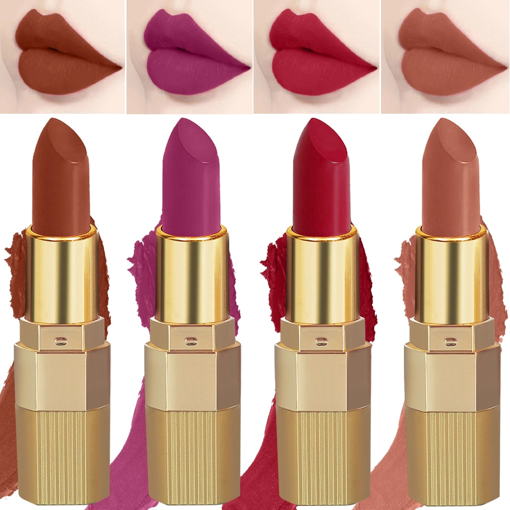 Xpression Creamy Matte Lipstick- Pack of 4