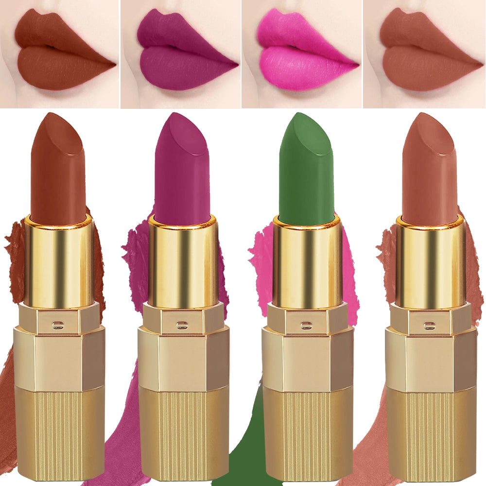 Xpression Creamy Matte Lipstick- Pack of 4