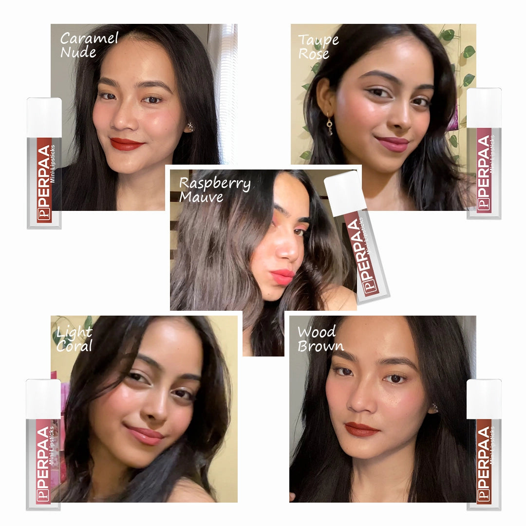All-in-One Makeup Combo with Bag, Kajal, Nail Paints & Mini Lipsticks