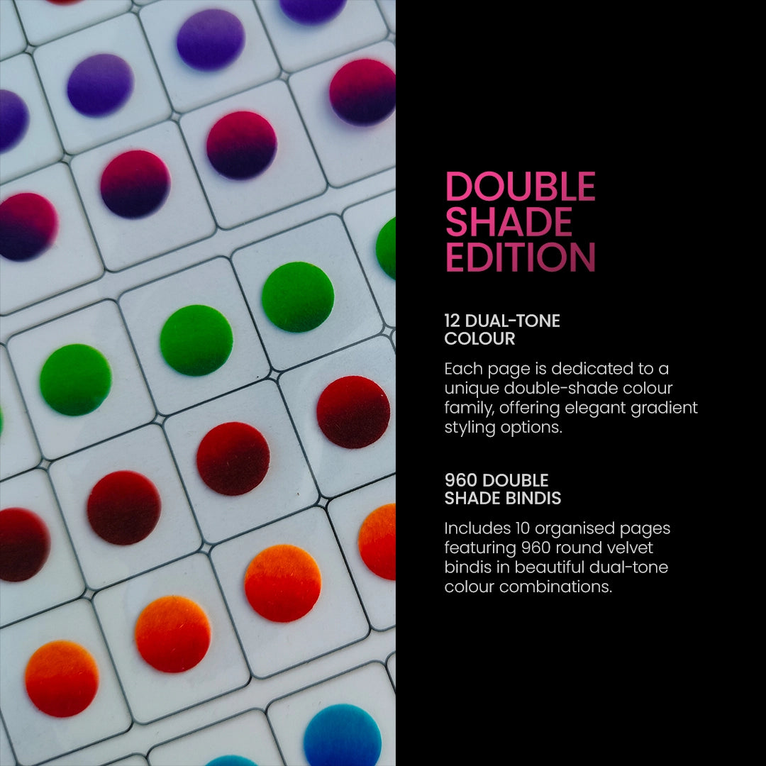 The Bindi Book | Duo Edition (Plain Regular + Double Shade)
