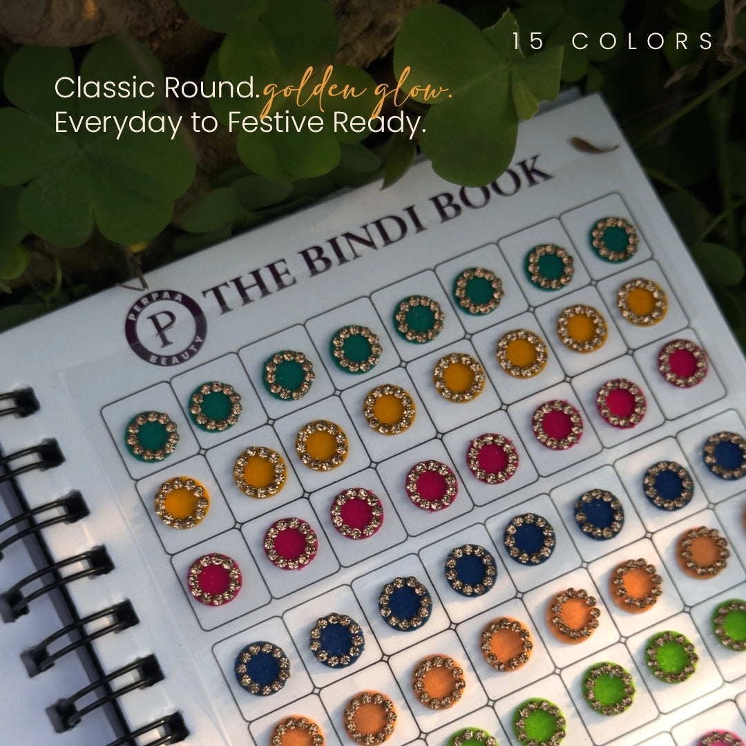THE BINDI BOOK | Round Stone Border Edition