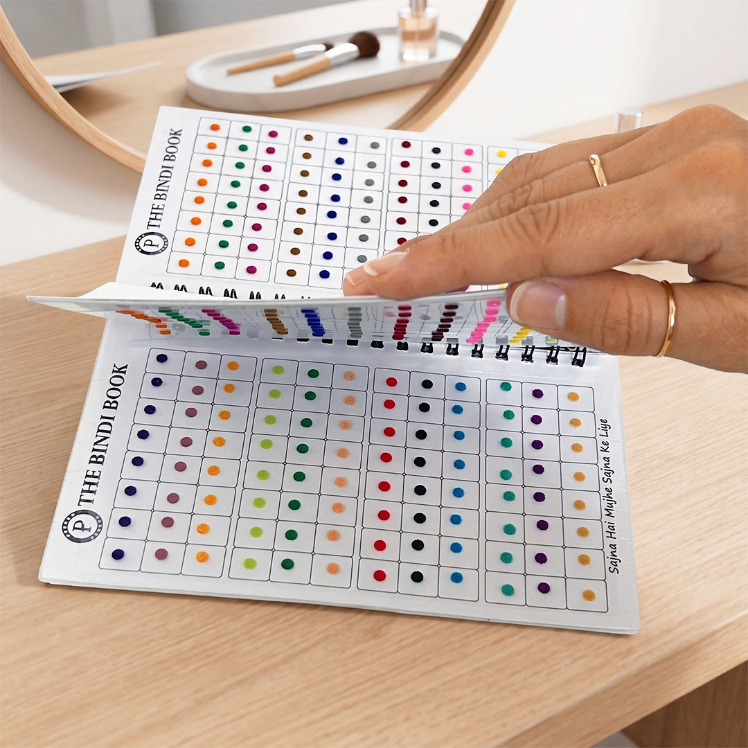 THE BINDI BOOK | Classic Multicolor Round Edition Bindi (Size: 3.5mm)