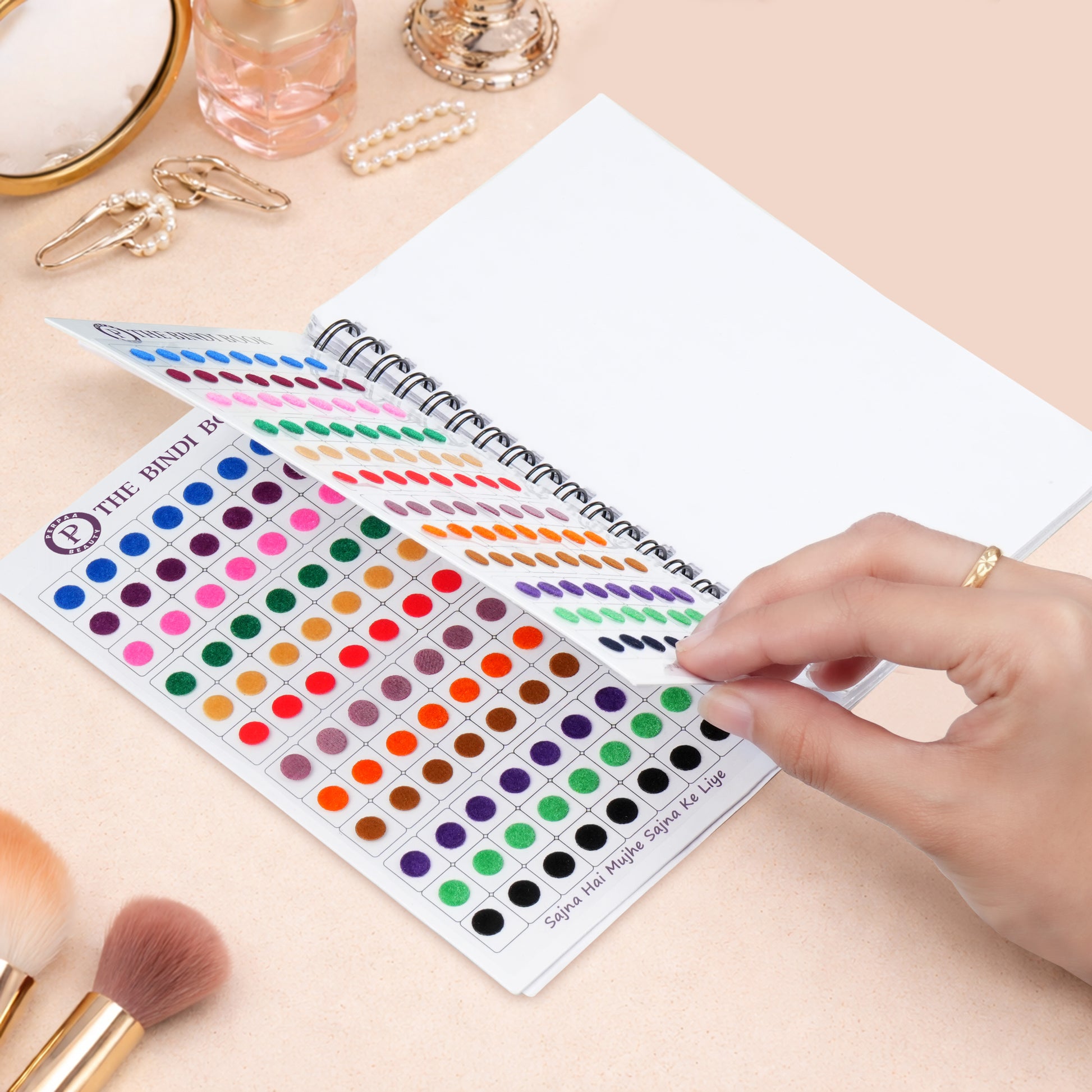 THE BINDI BOOK | Classic Multicolor Round Edition Bindi for Women