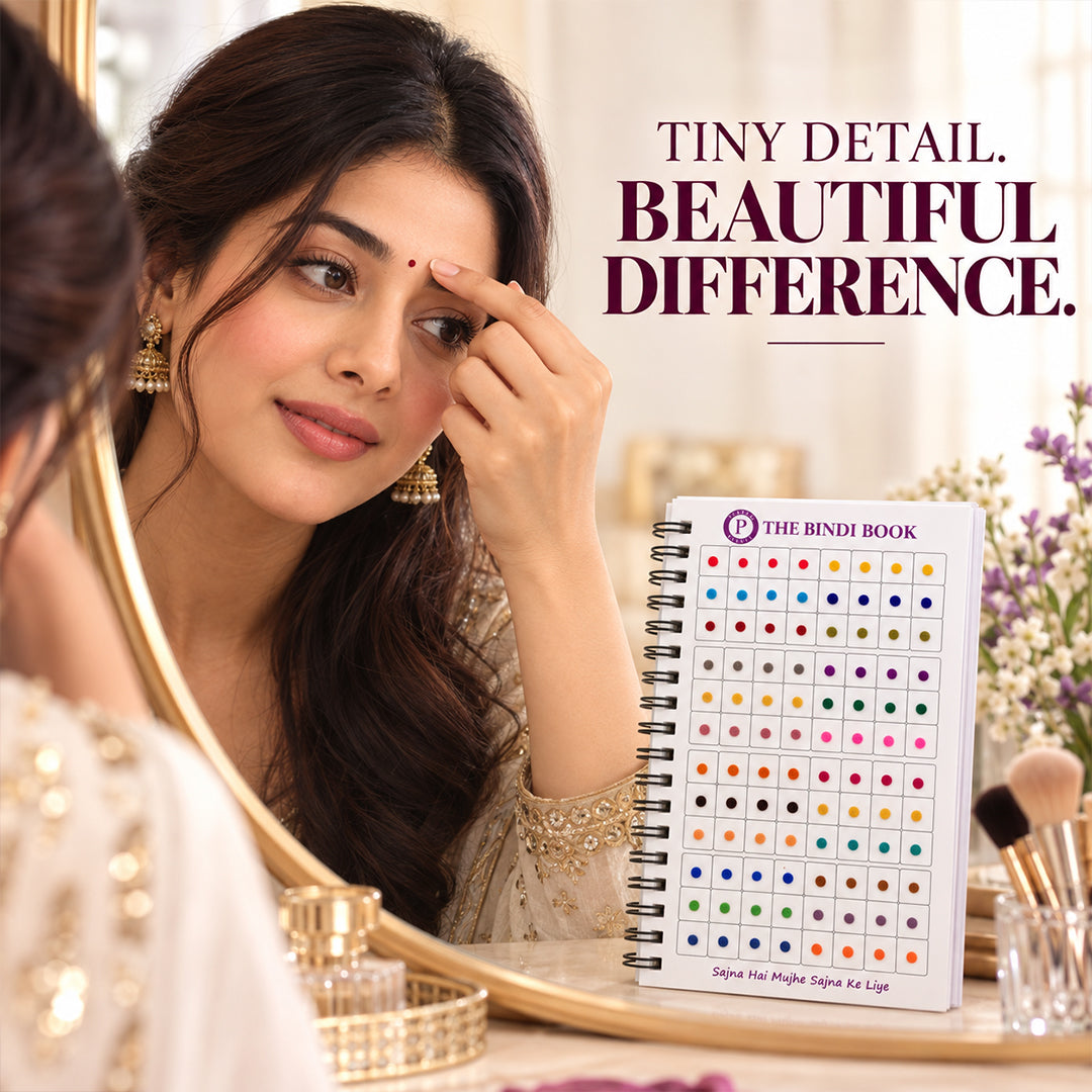 The Bindi Book | Plain Tiny Bindi (Size: 2.5mm - 1.5mm)