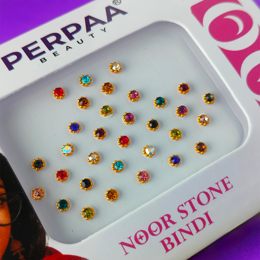 Noor Stone Bindi- Pack of 3