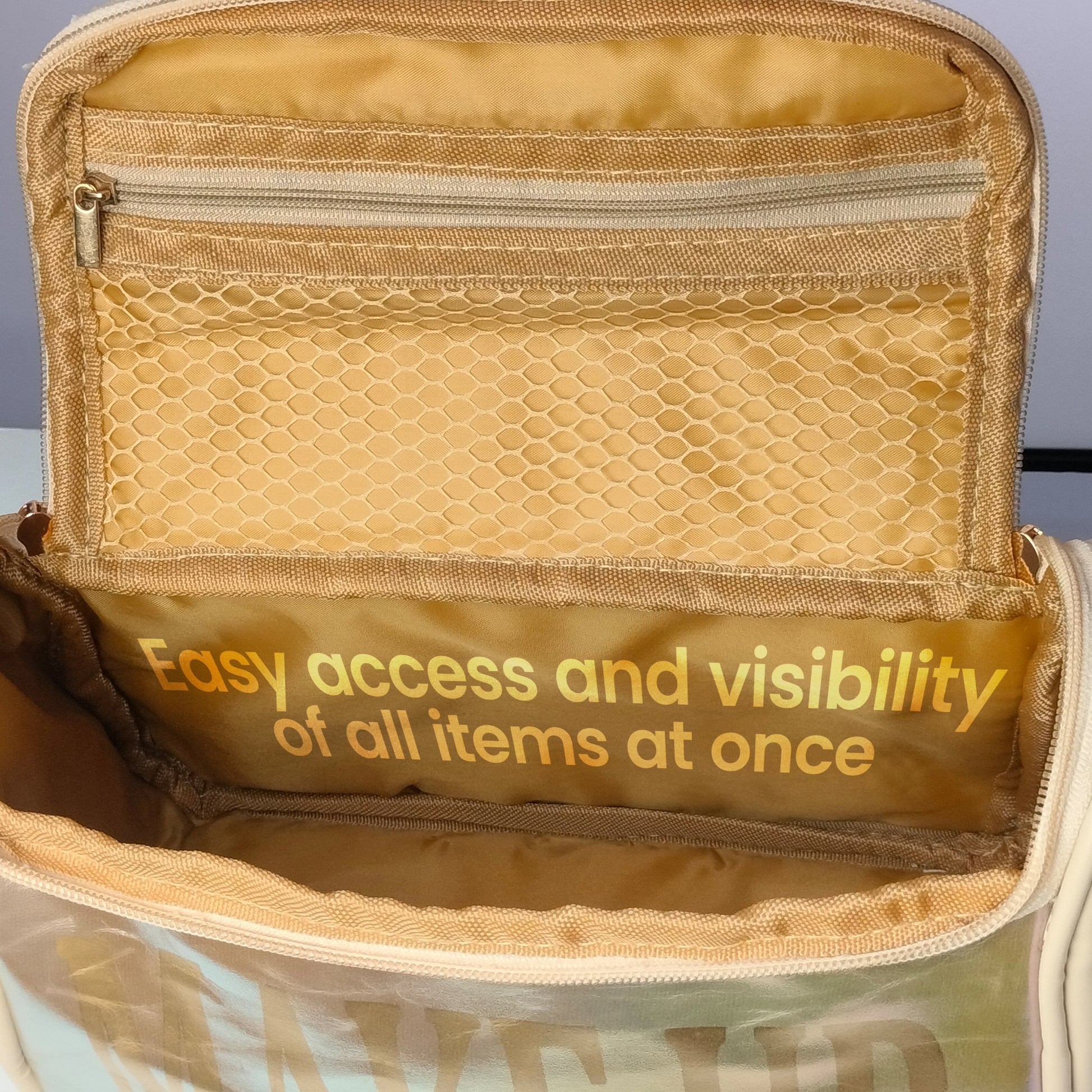 Holographic Makeup Bag